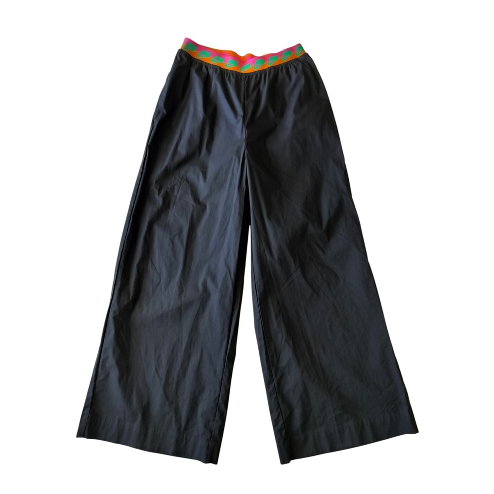 Nike Women's Black Sportswear Relaxed Fit Dance Wide Leg Parachute Pants Size M - Picture 2 of 13
